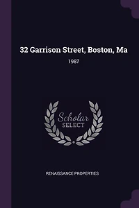 32 Garrison Street, Boston, Ma: 1987