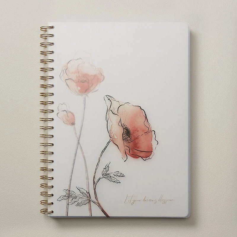 A4 Polypro Spiral Notebook