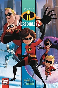 Disney/pixar The Incredibles 2: The Story Of The Movie In Comics