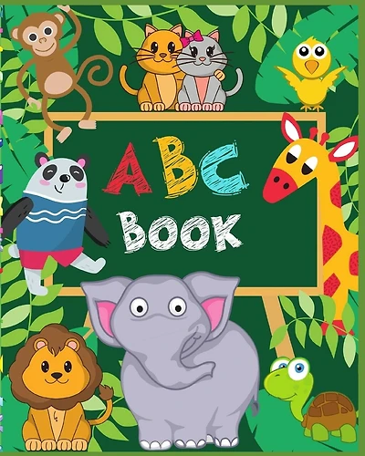 ABC Book: 2-in-1: Learning The Alphabet and Names of More Than 150 Animals from A to Z, Cute & Fun Picture Book for Kids, Toddlers, and preschoolers (Early Learning)