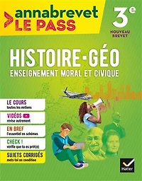 Annabrevet Le Pass - Histoire-géographie EMC 3e