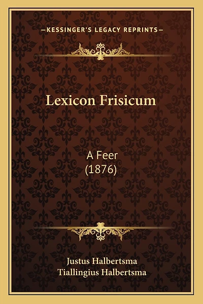 Lexicon Frisicum: A Feer (1876)