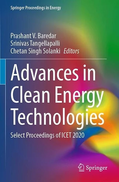 Advances in Clean Energy Technologies: Select Proceedings of ICET 2020