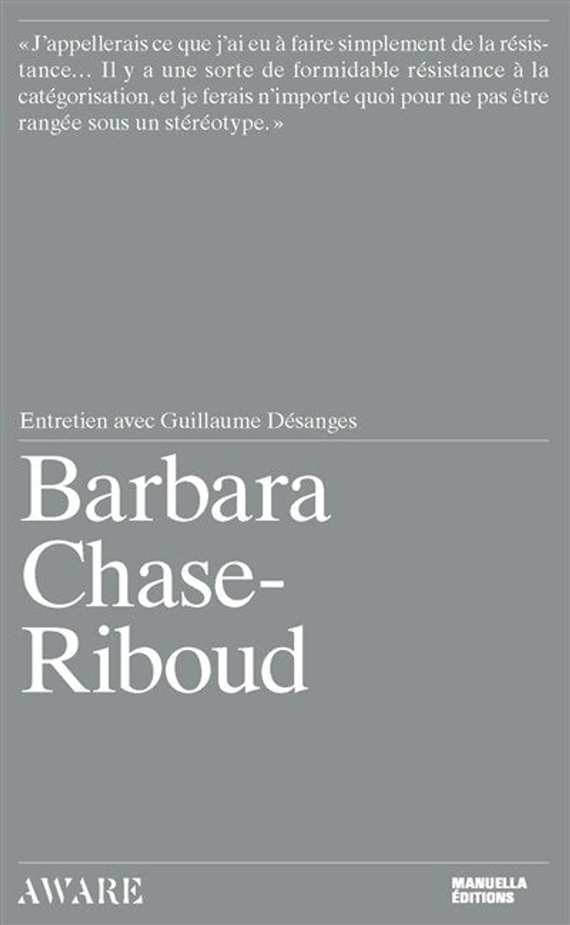 Barbara Chase-Riboud: entretien avec Guillaume Désanges