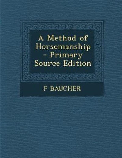 A Method of Horsemanship
