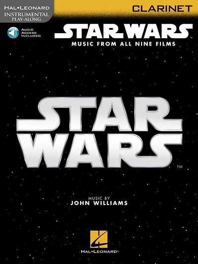 Star Wars - Instrumental Play-along For Clarinet: Music From All Nine Films