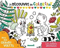 Je découvre en coloriant: Les bébés animaux
