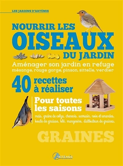 Nourrir les oiseaux du jardin: 40 recettes à réaliser pour toutes les saisons