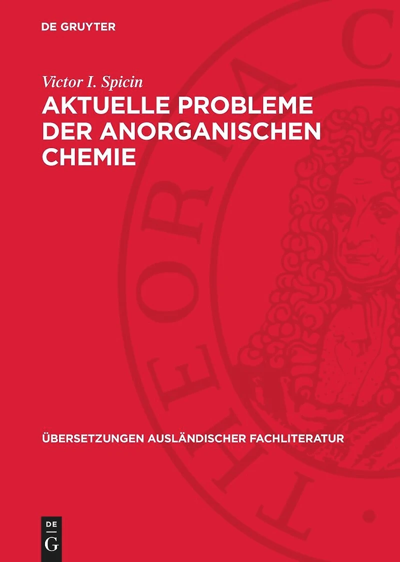 Aktuelle Probleme der anorganischen Chemie