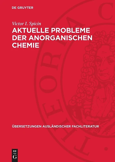 Aktuelle Probleme der anorganischen Chemie