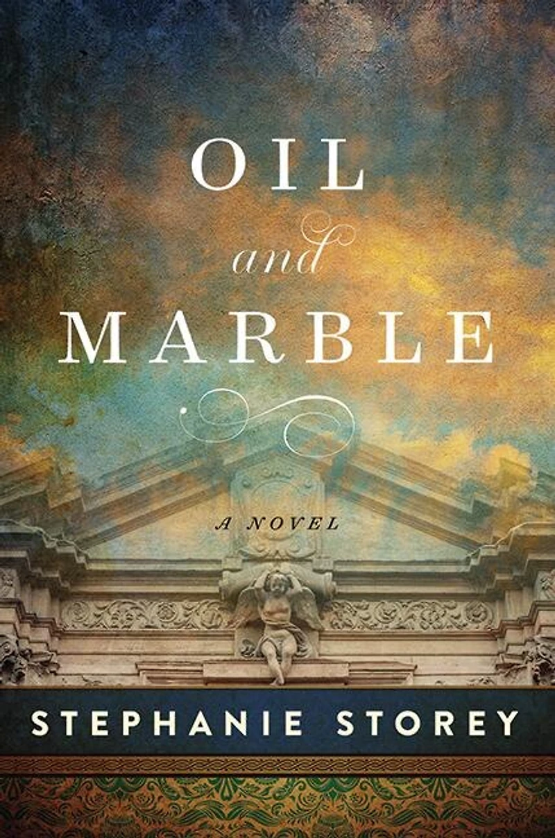 Oil and Marble: A Novel of Leonardo Michelangelo