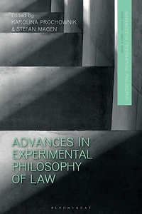 Advances Experimental Philosophy of Law