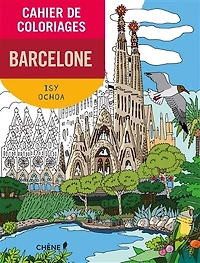 Barcelone Cahier de coloriage