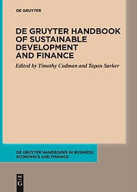 De Gruyter Handbook of Sustainable Development and Finance