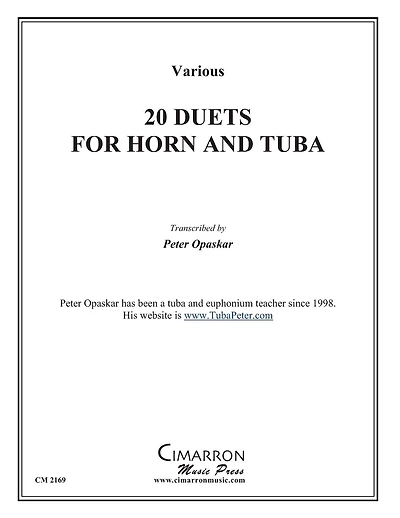 20 Duets for Horn and Tuba