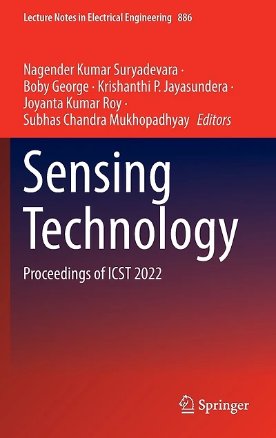 Sensing Technology: Proceedings of ICST 2022