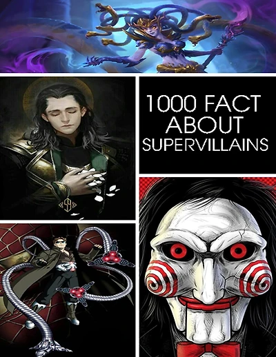 1000 Fact About Supervillains