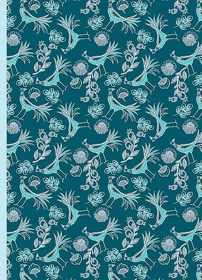 Notebook: The Peacock Collection Design A