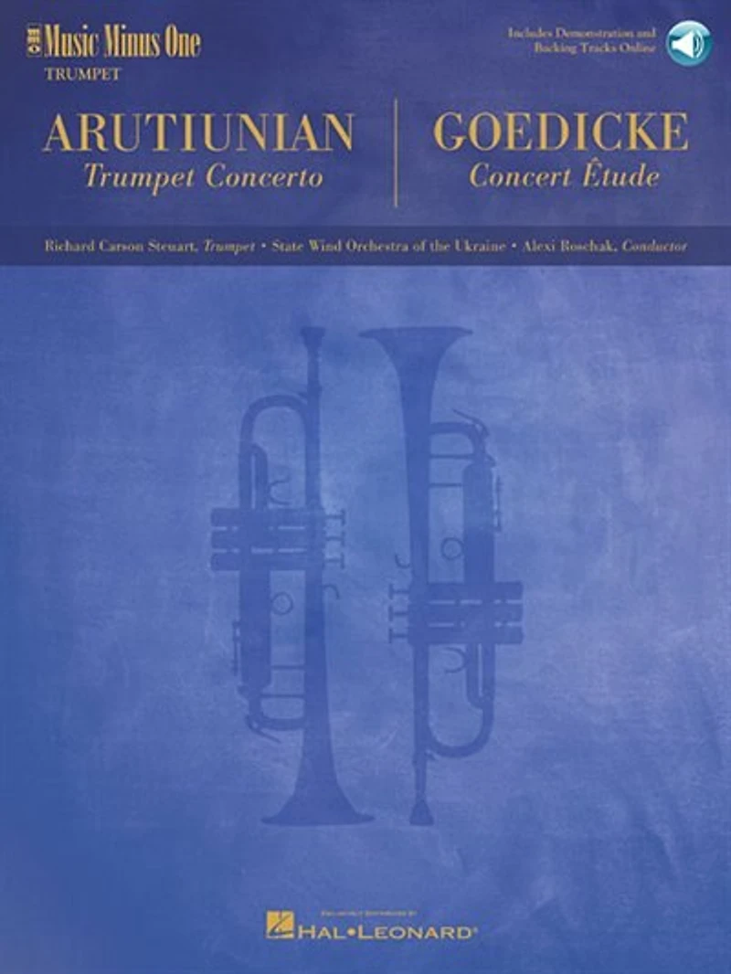 Arutiunian - Trumpet Concerto And Goedicke - Concert Etude: Music Minus One Trumpet