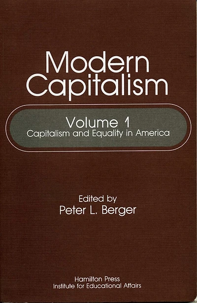 Capitalism and Equality in America