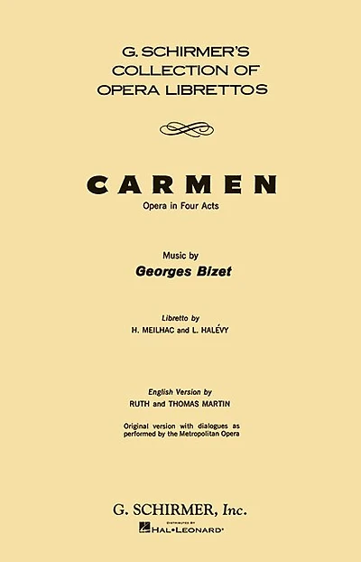 Carmen: Libretto