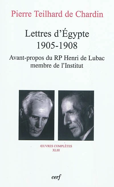 Lettres d'Egypte, 1905-1908