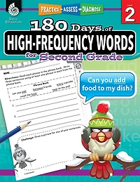 180 Days Of High-frequency Wor Ds For Second Grade