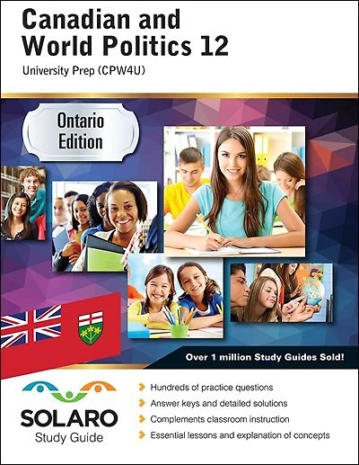 Canadian & International Politics 12 University Prep (Ontario): The KEY Study Guide