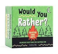 Would You Rather? Campfire Card Game: Hilarious Questions for Camping Fun and Outdoor Adventures