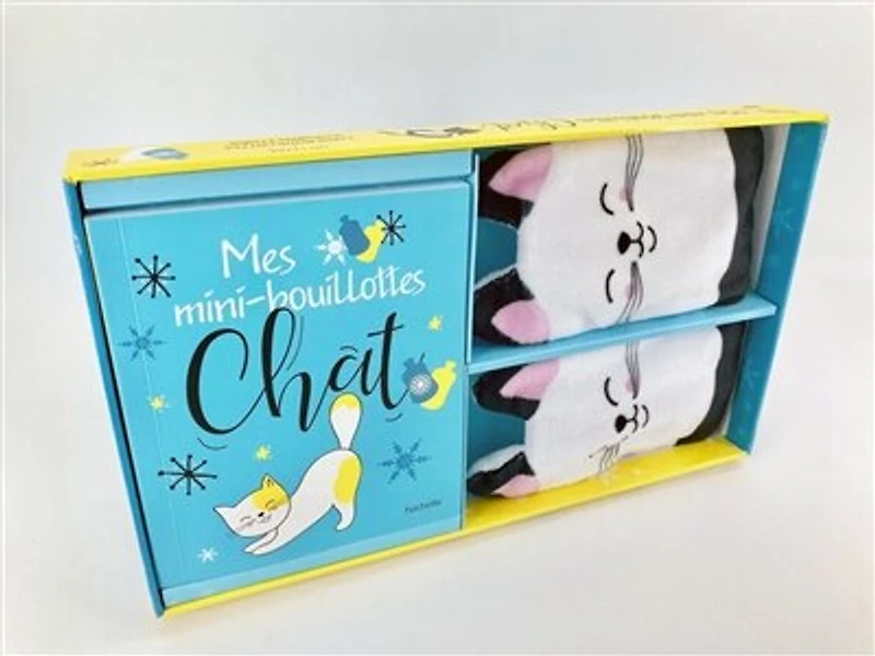 Coffret mini-bouillottes chat