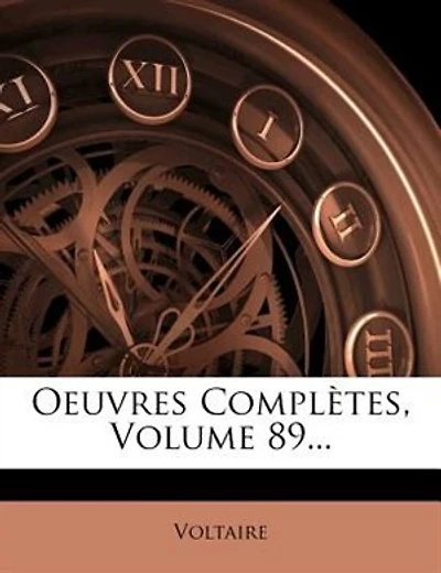 Oeuvres ComplÞtes, Volume 89...