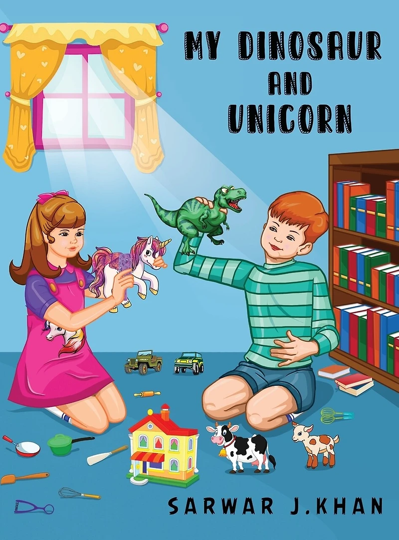 My Dinosaur and Unicorn: Bilingual (English/Urdu)