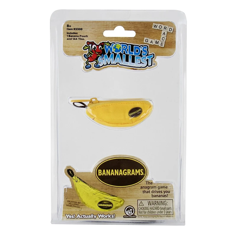 Bananagrams: World's Smallest