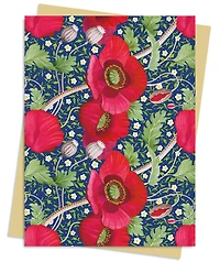 Bex Parkin: Red Poppies Greeting Card Pack: Pack of 6