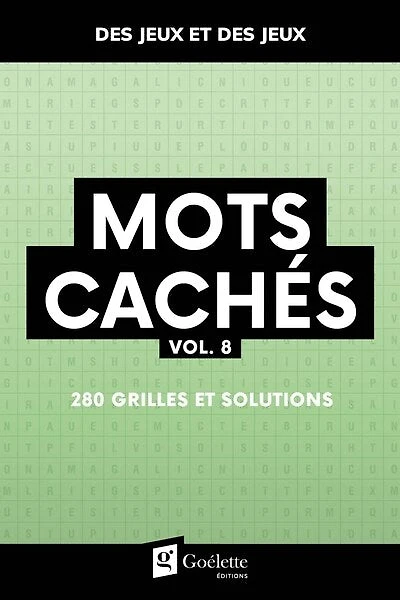 MOTS CACHÉS VOL. 8: 280 grilles et solutions