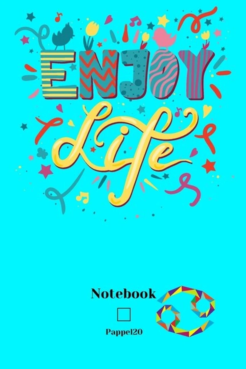 Graph Notebook Cancer Sign Aqua Cover160 Pages 6x9-inches