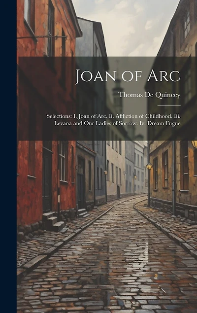 Joan of Arc: Selections: I. Joan of Arc. Ii. Affliction of Childhood. Iii. Levana and Our Ladies of Sorrow. Iv. Dream Fugue