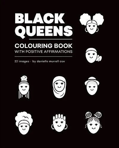 Black Queens Colouring Book