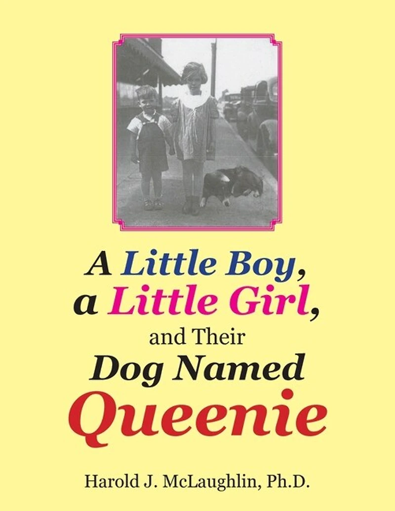 a Little Boy, Girl, and Their Dog Named Queenie