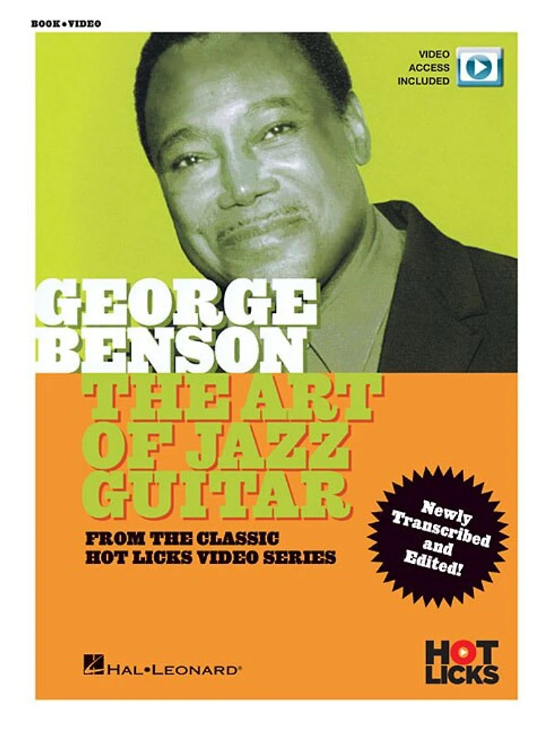George Benson - The Art of Jazz Guitar Book/Online Media: From the Classic Hot Licks Video Series
