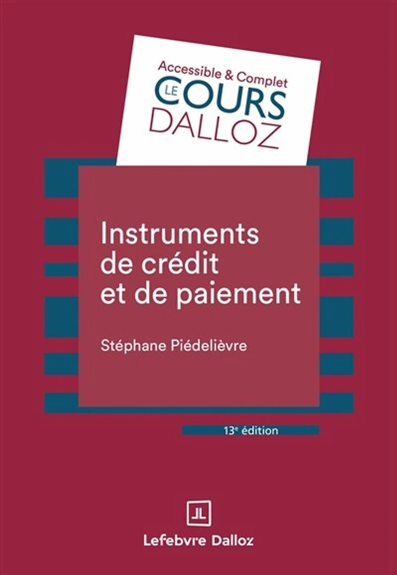 Instruments de crédit et paiement