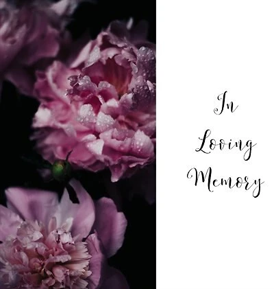 In Loving Memory Funeral Guest Book, Celebration of Life, Wake, Loss, Memorial Service, Condolence Book, Church, Funeral Home