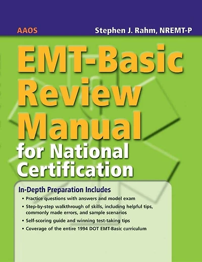 Emt-basic Review Manual For National Certification