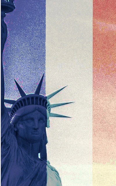 statue of liberty New York City french flag Creative blank journal sir Michael Huhn designer edition: statue of liberty New York City french flag Creative blank journal