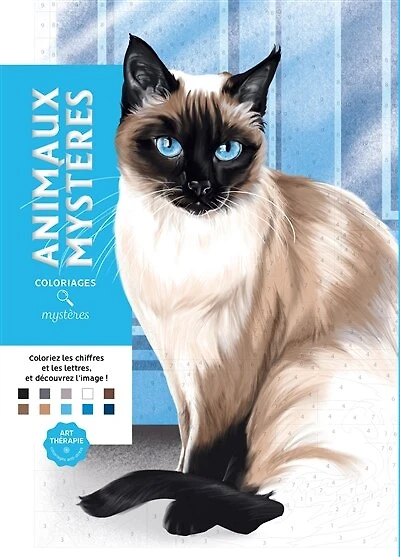 Animaux mystères: 100 coloriages mystères