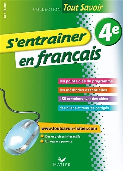 S'entraîner en français: 4e