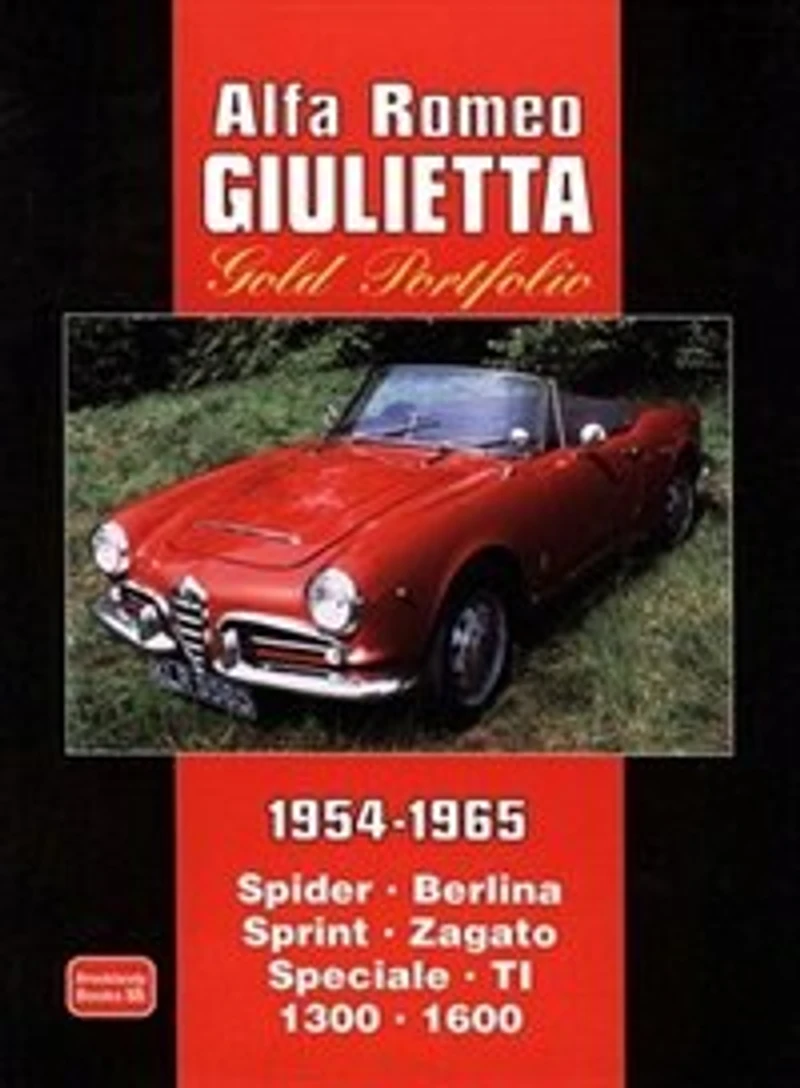 Alfa Romeo Giulietta Gold Portfolio 1954-1965