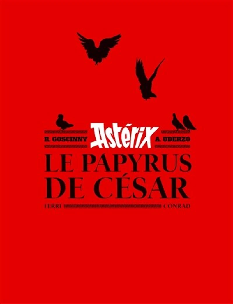 Astérix 36 Le papyrus de Cesar Art book