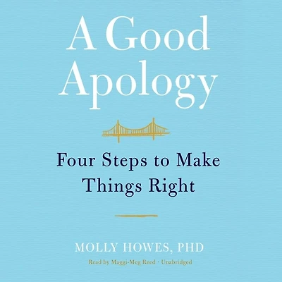 A Good Apology: Four Steps to Make Things Right