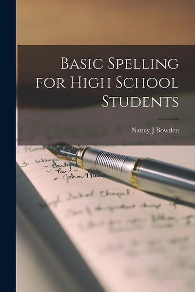 Basic Spelling for High School Students